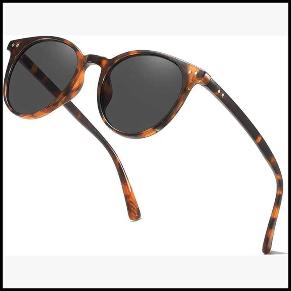 Polarized Sunglasses UV400 Protection Lightweight Vintage Style